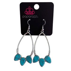 Turquoise Statement Earrings